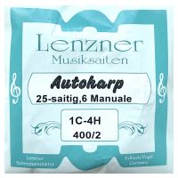 Thumbnail van Lenzner 400/2 Soloklang manual zither / Autoharp 25 strings,